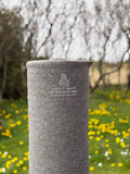 Light Grey and Blue Herringbone Harris Tweed