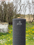 Dark Grey Herringbone Harris Tweed