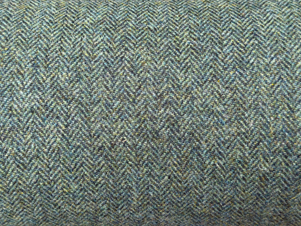 Bottle Green Herringbone Harris Tweed