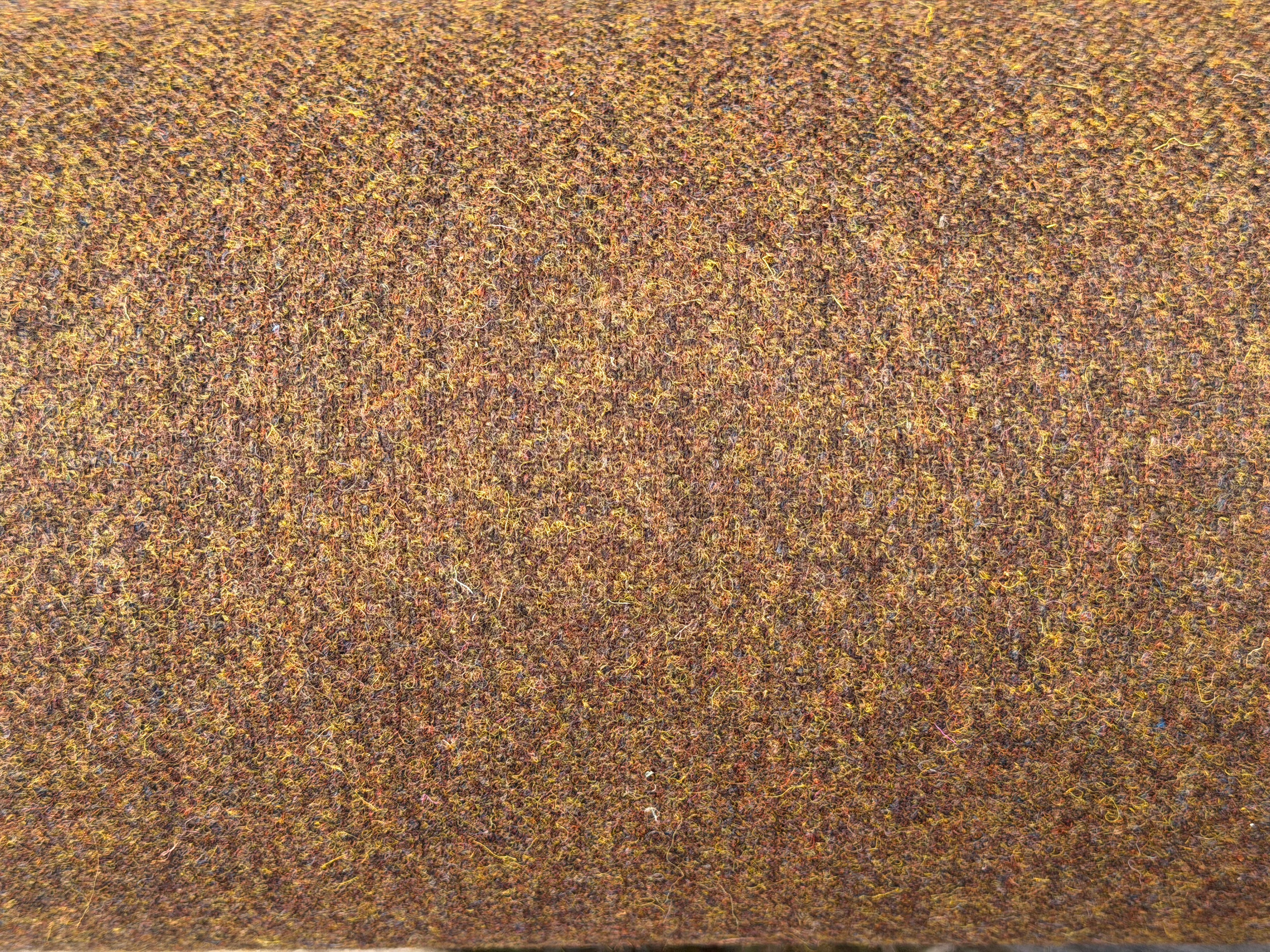 Brown and Gold Herringbone