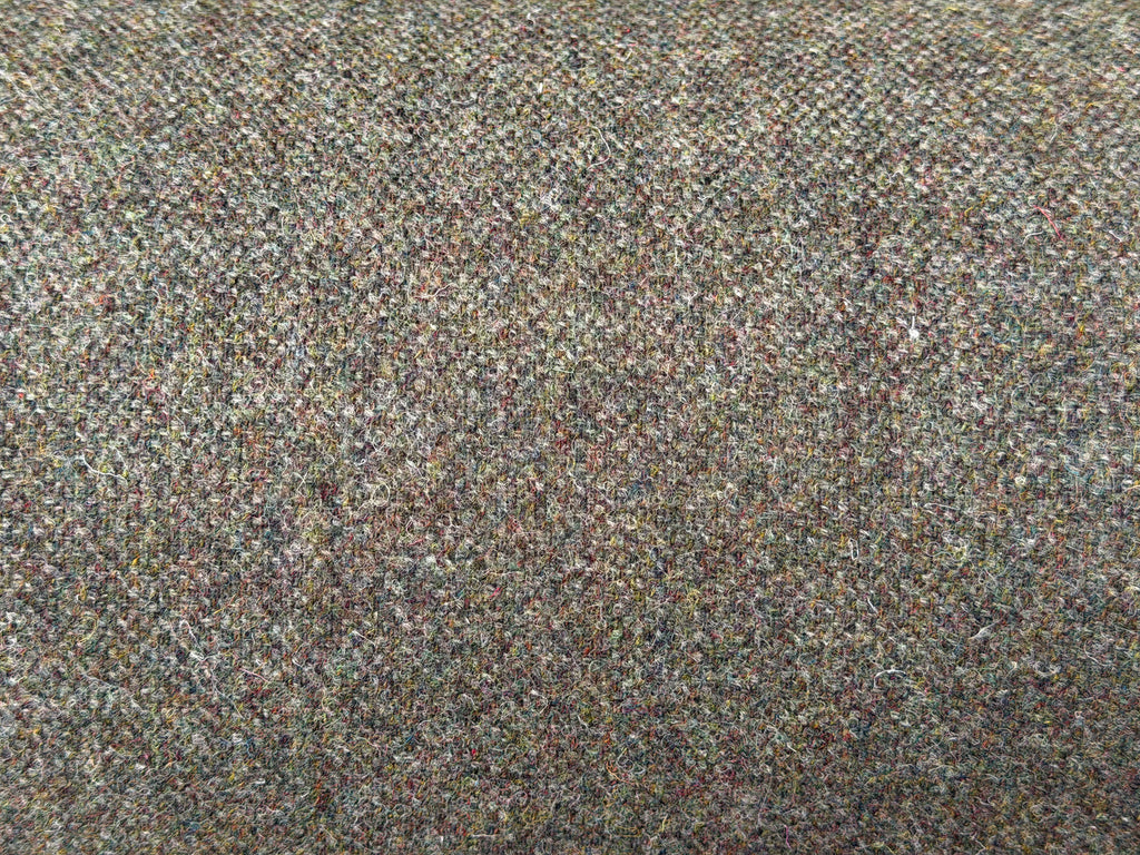 Olive Green Doubles Harris Tweed